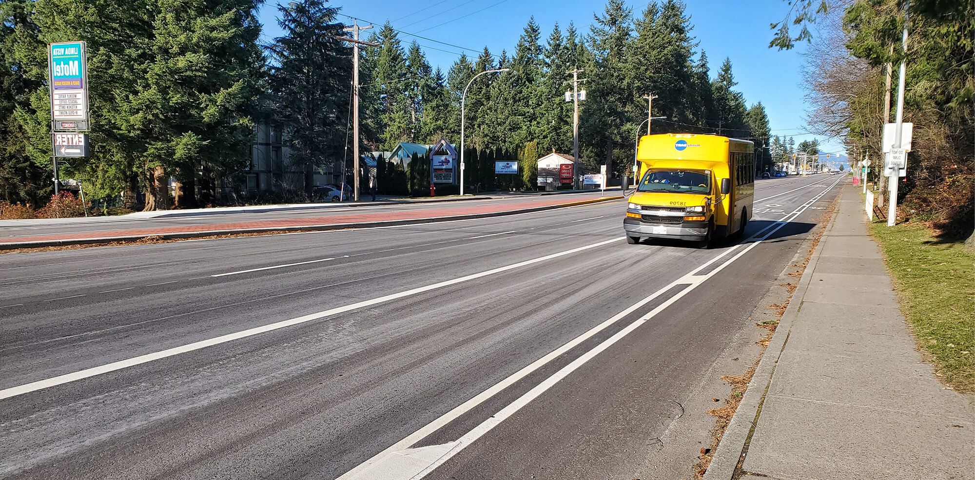 Newton Town Centre Bus Lanes and Intersection Improvements