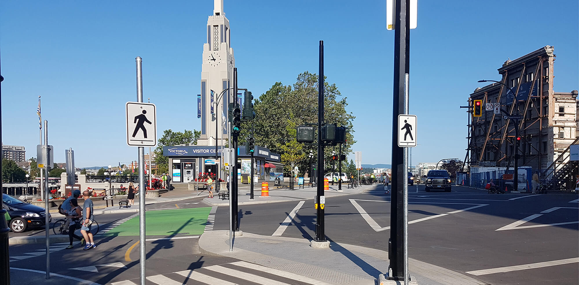 Wharf / Humboldt Street AAA Bike Lanes