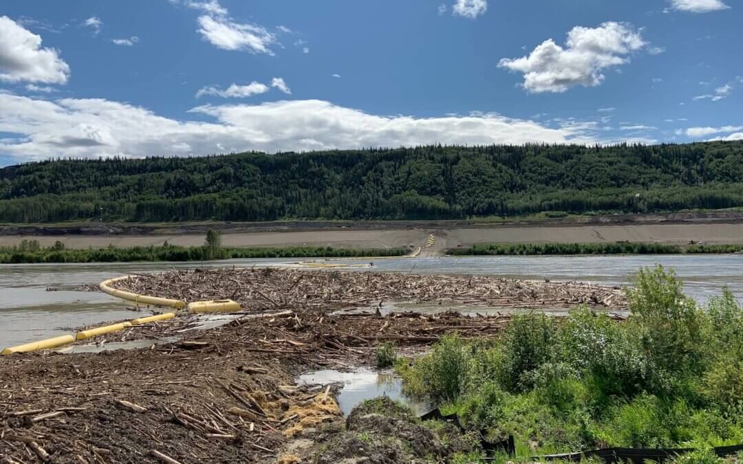 Site C Temporary Debris Boom