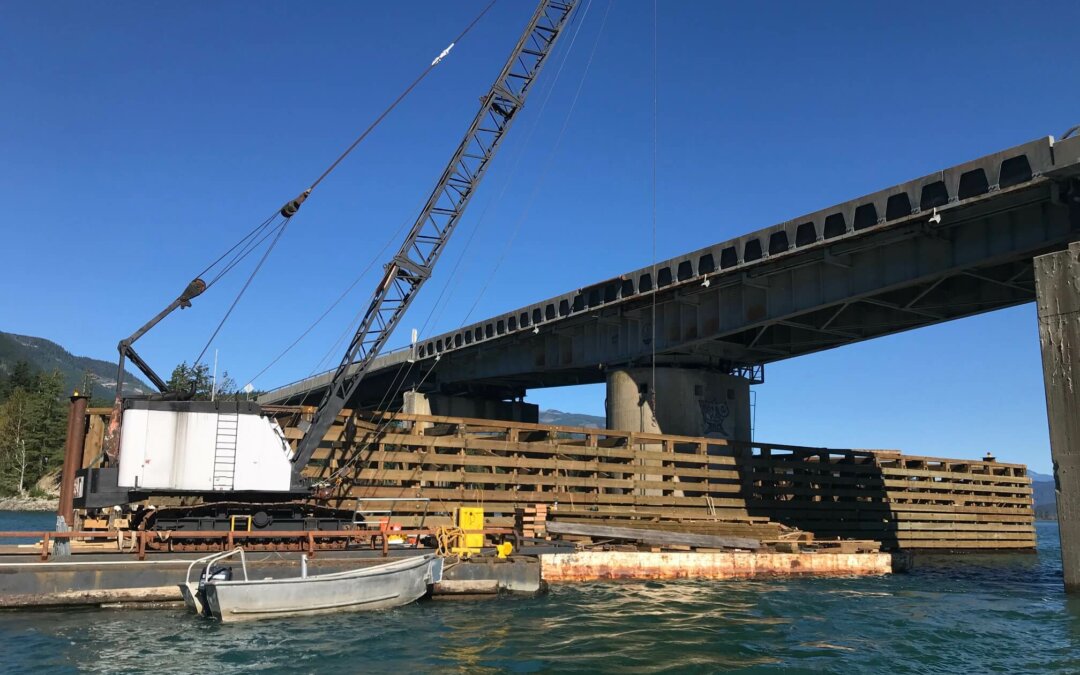 Harrison River Bridge Pier 5 Timber Fender Renewal