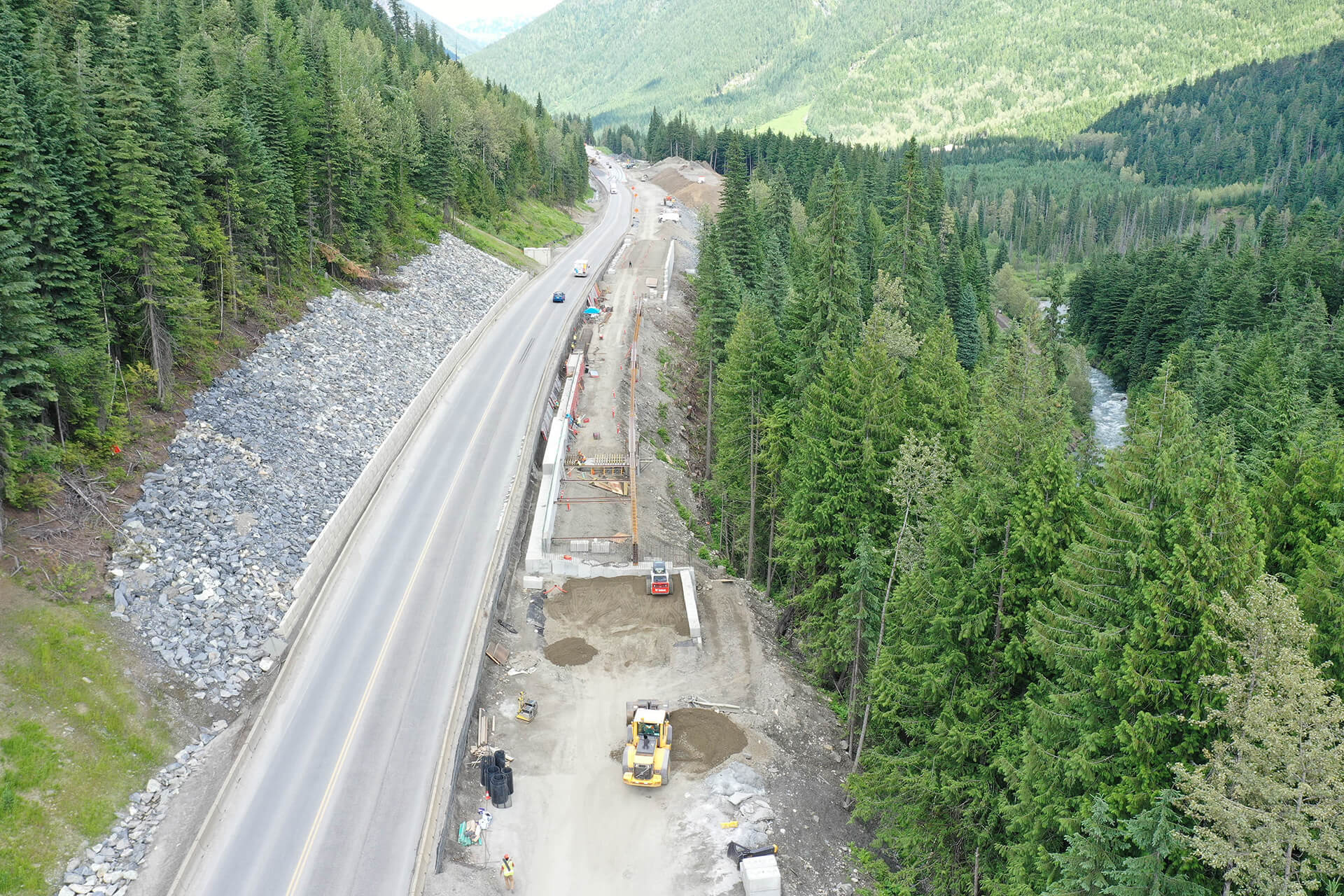 Highway 1 Illecillewaet Four-Laning Value Engineering