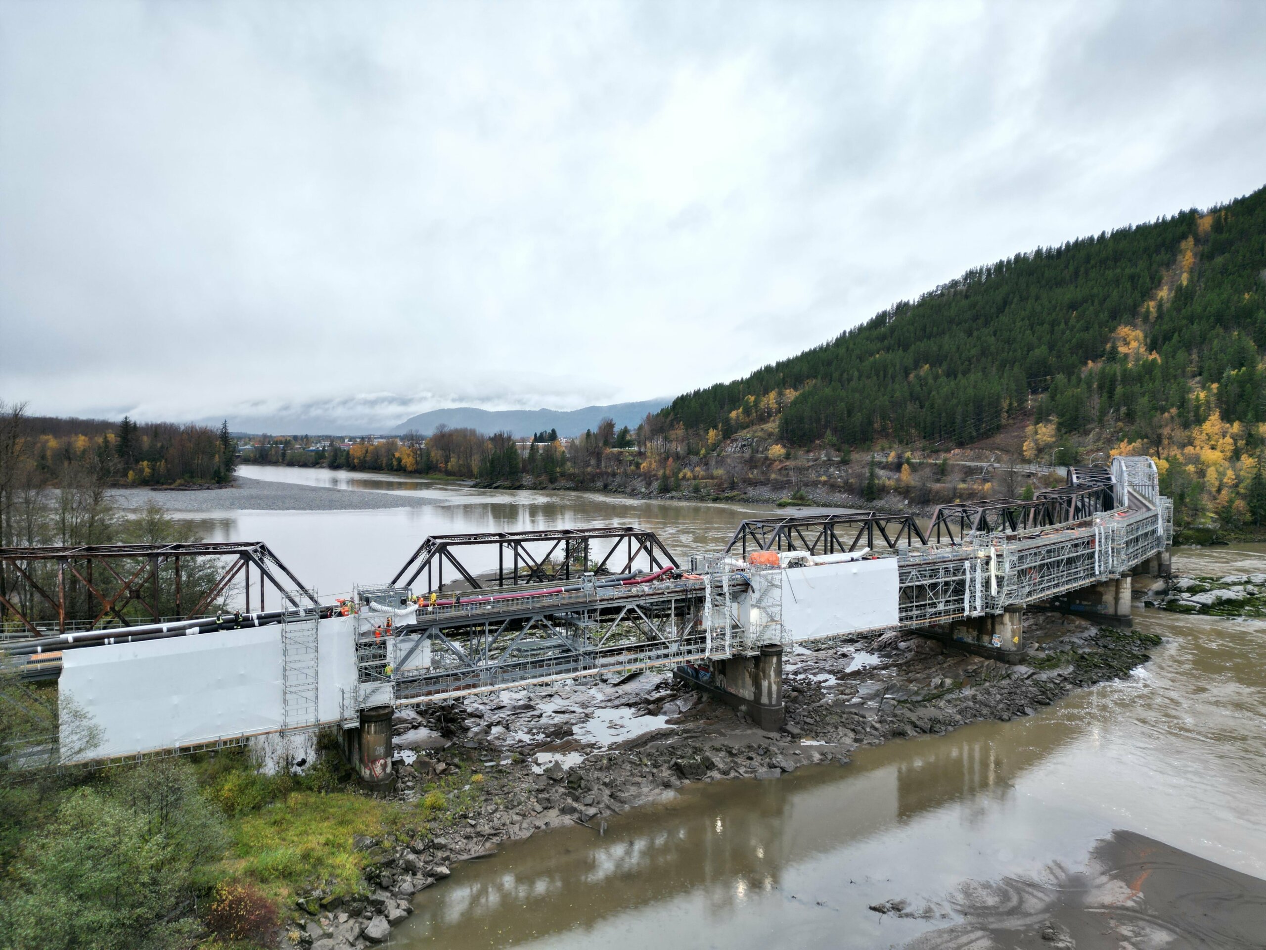 The Old Skeena River Bridge: Rehab & Recoating of a 100 Year Old Steel Truss Bridge