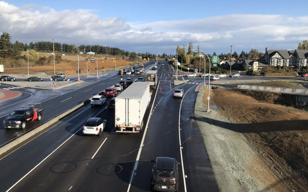 Highway 17 & Mount Newton Cross Road Transit Queue Jumper Lanes Project