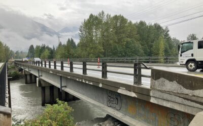 Red Lillooet River Bridge Deck Renewal