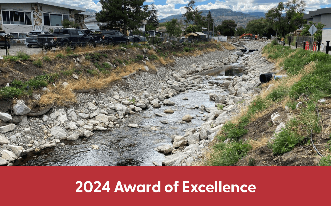 Penticton Creek Restoration Phase 3A Upper and 3B