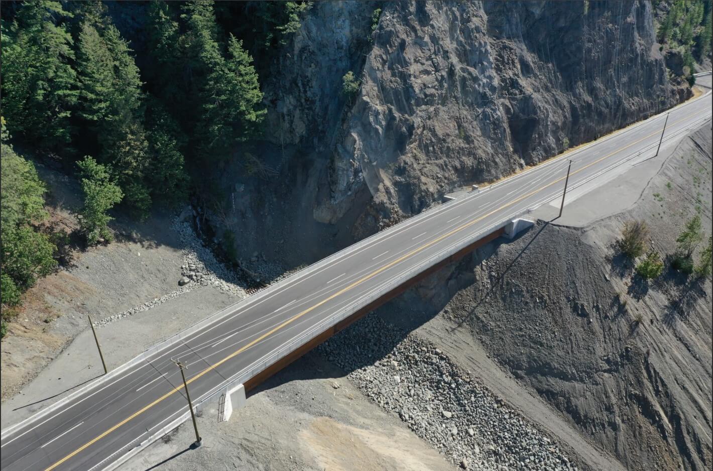 CəX̣ ʷ Cixʷ Bridge at Falls Creek