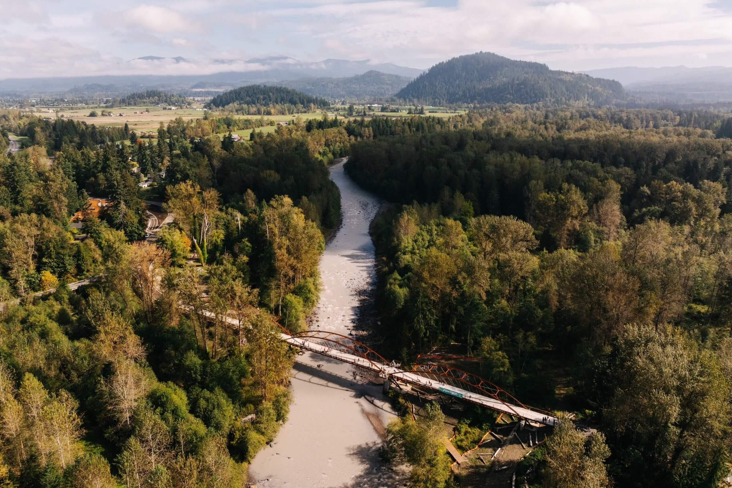 Foothills Trail White River Bridge
