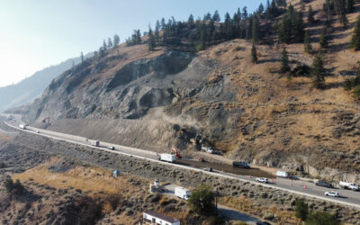 Highway 97 North Beach Slide