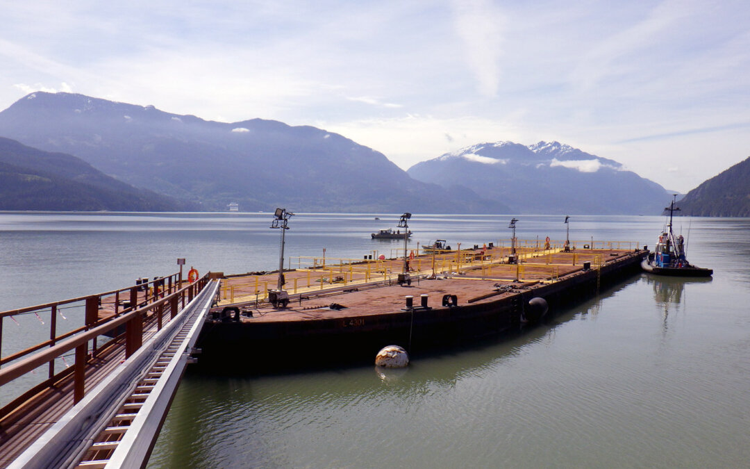 Woodfibre LNG Ferry and Floating Accommodations Marine Infrastructure