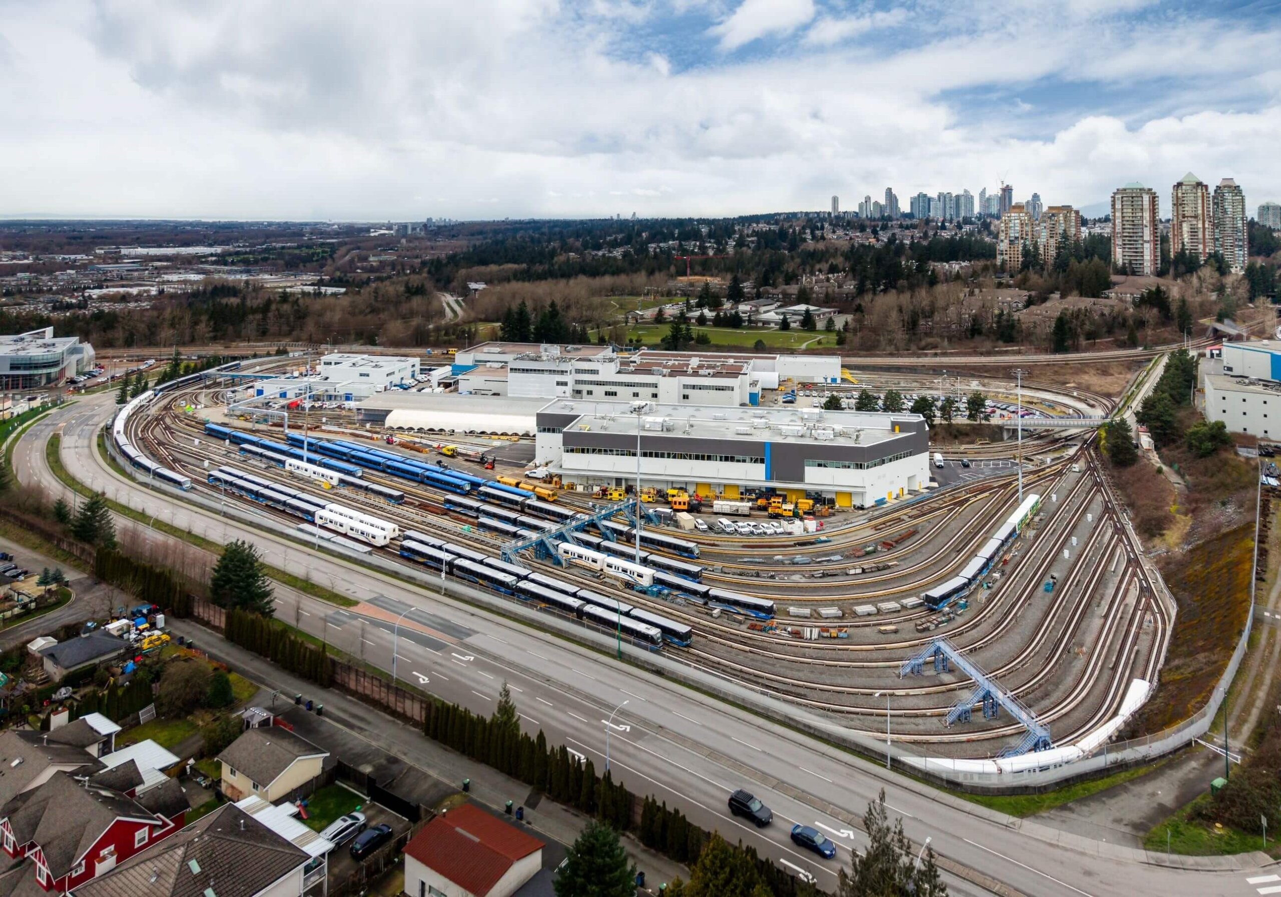 SkyTrain OMC1 – Vehicle Maintenance Shop 3 (VMS3)