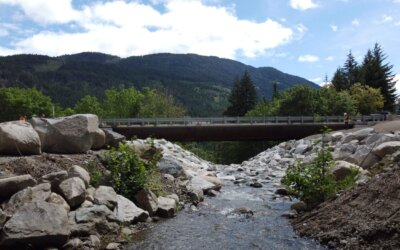 Highway 1 Flood Recovery at Gowen Creek Crossing