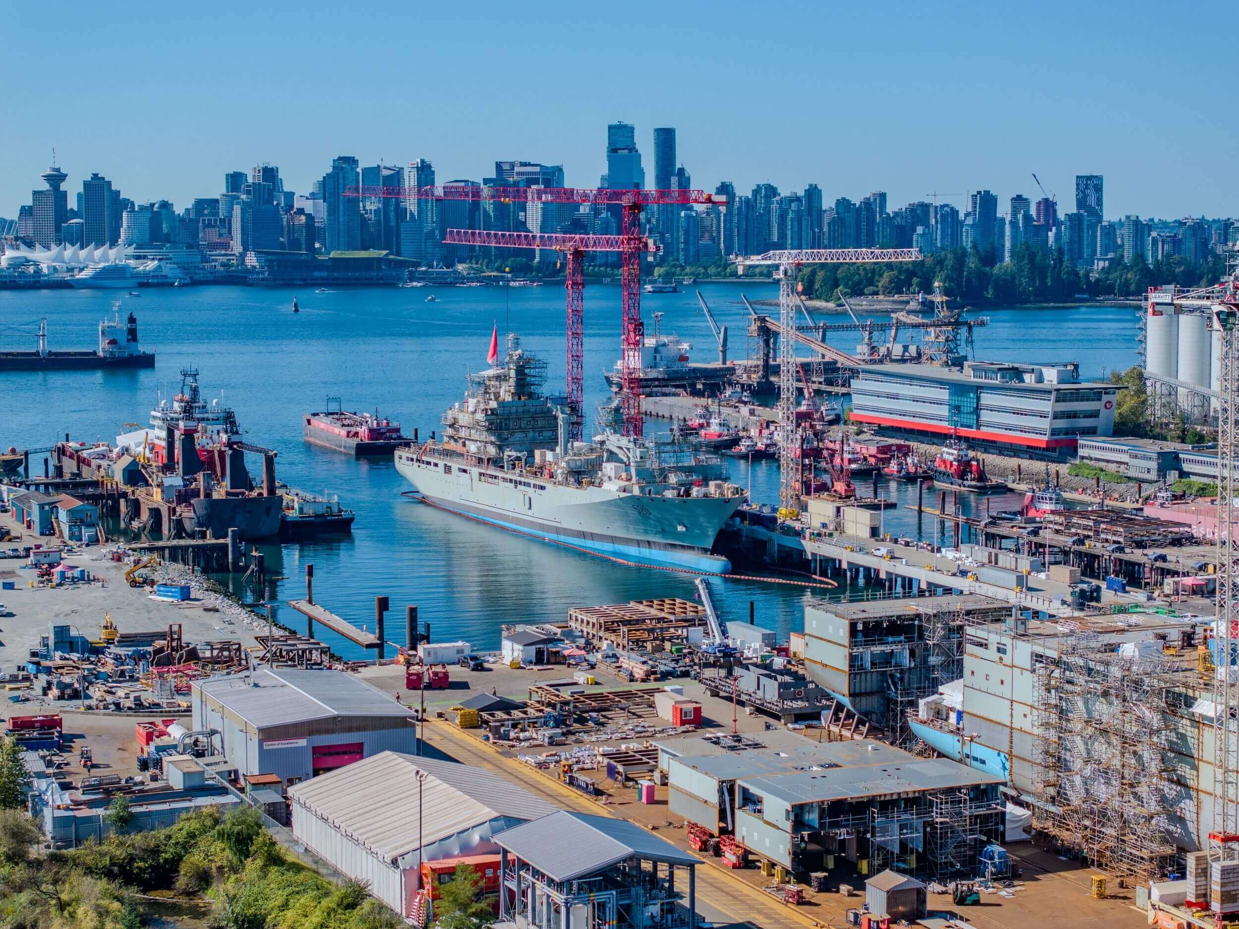 Seaspan Vancouver Shipyards Outfitting Pier – Design, Permitting & Implementation